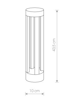 Lampa TEPIC LED 43,5cm