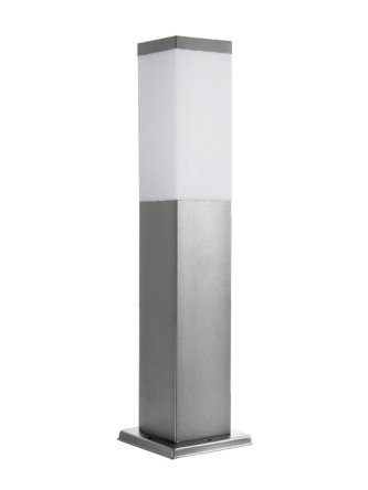 Lampa INOX KWADRAT 450 Srebrna