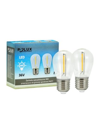Żarówki S14 36V filament do girlandy ogrodowej PARTY (2 szt. w zestawie)