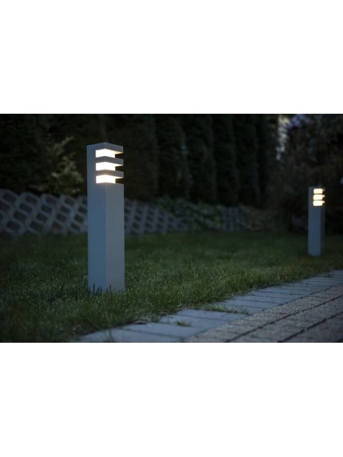 LAMPA RADO 25cm Srebrna