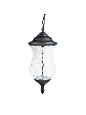 Lampa ogrodowa wisząca POLUX MARSYLIA AL833CHCWB czarna 2