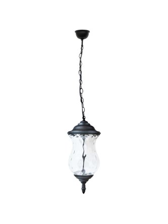 Lampa ogrodowa wisząca POLUX MARSYLIA AL833CHCWB czarna