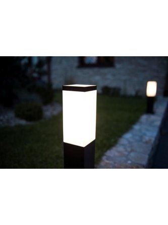 Lampa INOX 650 Kwadrat Czarna SS802-650 BL - sklep LEDco.pl 2