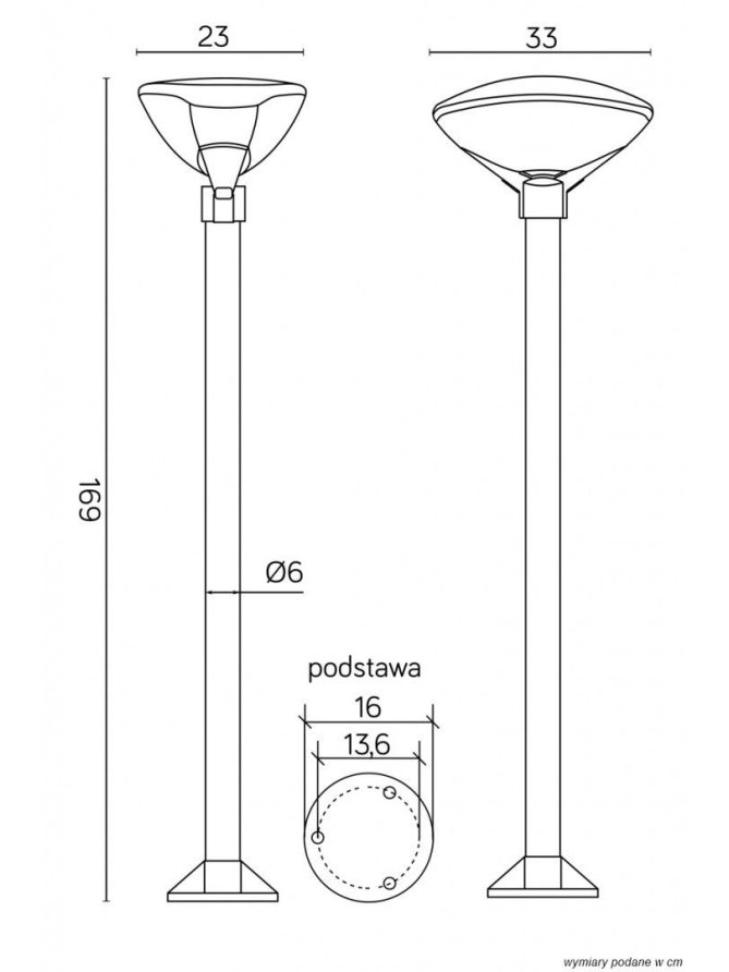 LAMPA TEO I 169cm