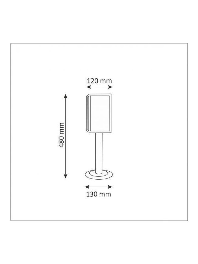 Malmo lampa stojąca 48cm 309198