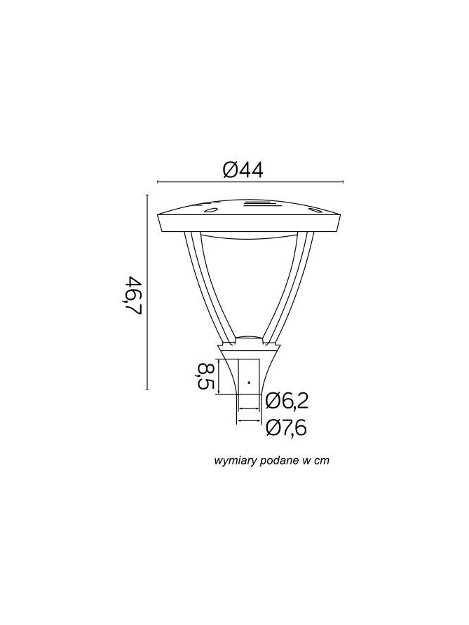 Latarnia MARS LED