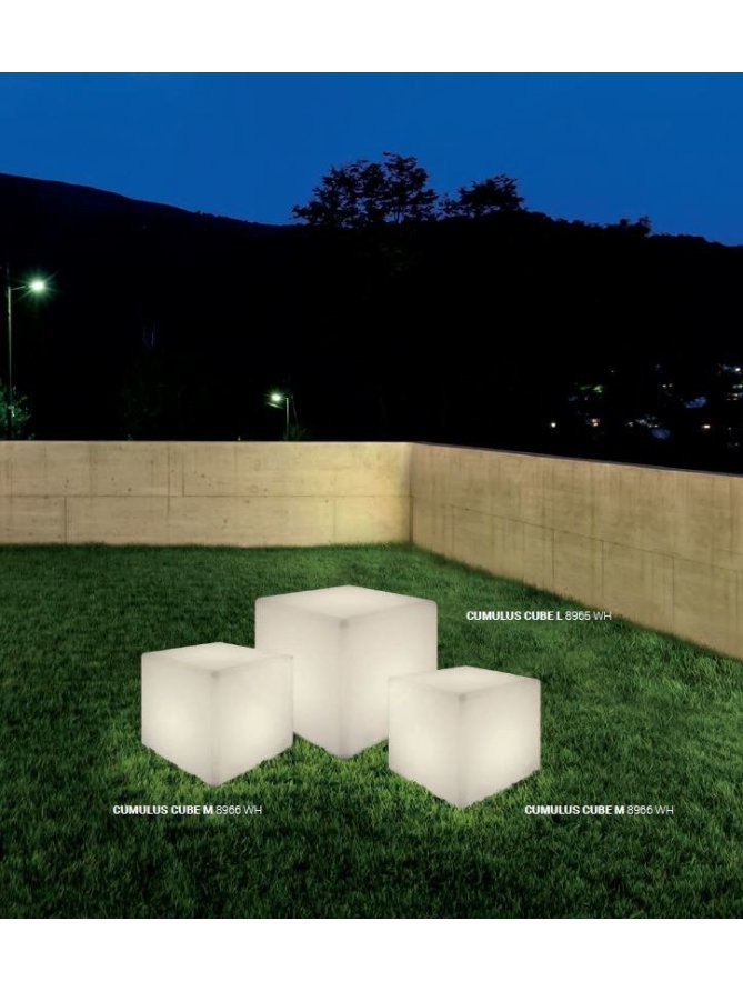 CUMULUS CUBE M - podświetlana kostka