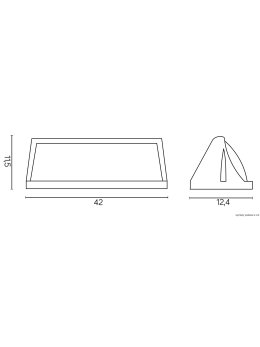 Kinkiet NELLY II 91012C BL