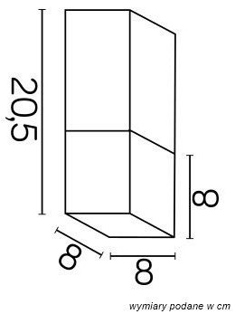 Lampa Sufiowa CUBE