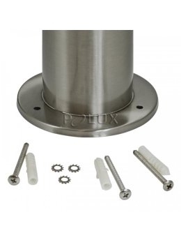 Lampa ogrodowa inox POLUX LIVIA CIE014-100 tuba wysoka satynowa
