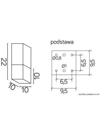 Lampa Sufitowa CUBE MAX Czarna 2