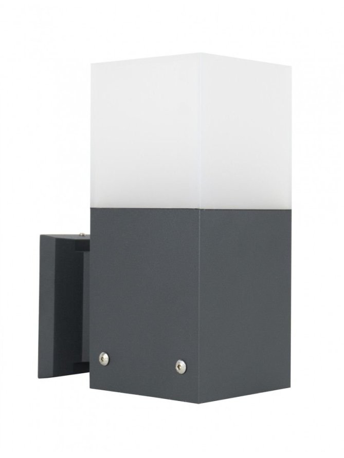 Kinkiet CUBE MAX Ciemny Popiel