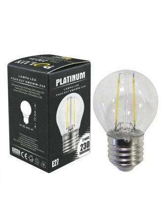 Żarówka LED filament G45 E27 230lm dekoracyjna
