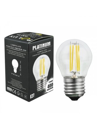Żarówka LED filament G45 E27 400lm  dekoracyjna