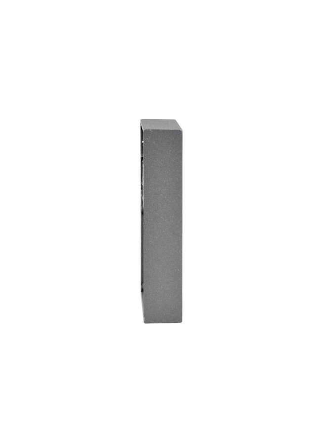 Lampa schodowa Polux Q9 kwadrat 60lm 3W IP44 szara