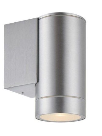 Kinkiet PIPE 1L Srebrny
