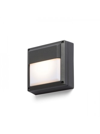 DELTA 145 ścienna antracyt  230V GX53 9W IP54