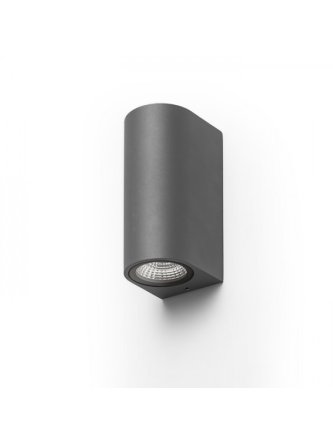 ZACK II  antracyt  230V LED 2x3W 58° IP54  3000K