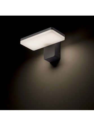 RINA ścienna antracyt  230V LED 12W IP65  3000K 2