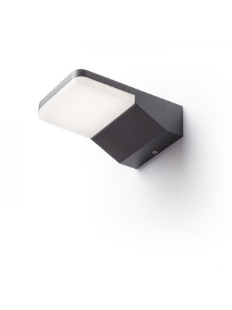 VIRGO ścienna antracyt  230V LED 9W IP65  3000K
