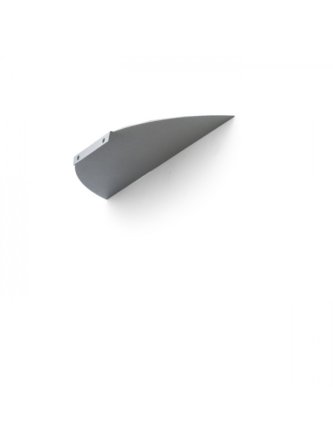 LESA ścienna srebrno-szara  230V E27 26W IP54 2