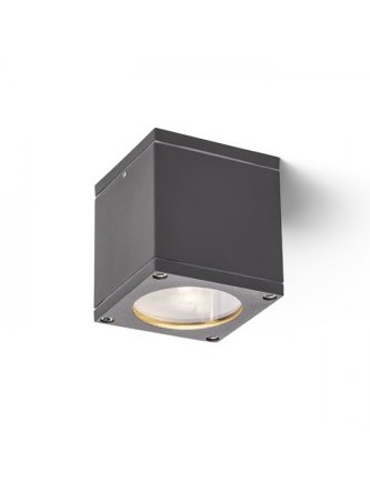 RODGE sufitowa antracyt  230V GU10 35W IP54 2