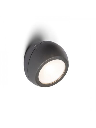 SIV natynkowa antracyt  230V LED 6W 120° IP54  3000K