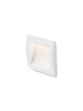 GORDIQ M wpuszczana biała  230V LED 3W IP65  3000K