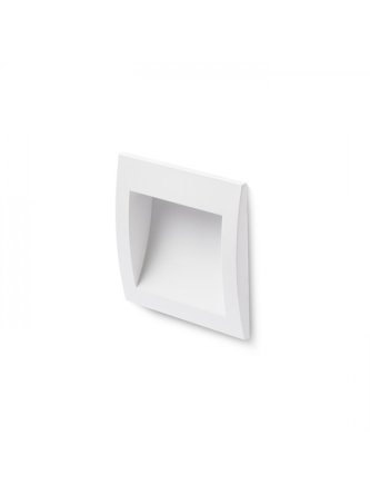 GORDIQ M wpuszczana biała  230V LED 3W IP65  3000K 2