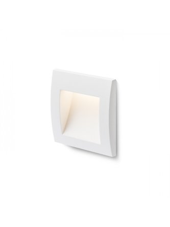 GORDIQ S wpuszczana biała  230V LED 1.5W IP65  3000K