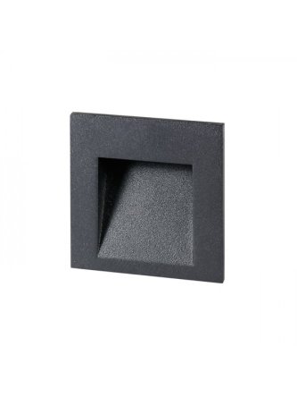 TESS SQ wpuszczana antracyt  230V LED 3W IP54  3000K