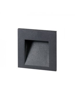 TESS SQ wpuszczana antracyt  230V LED 3W IP54  3000K