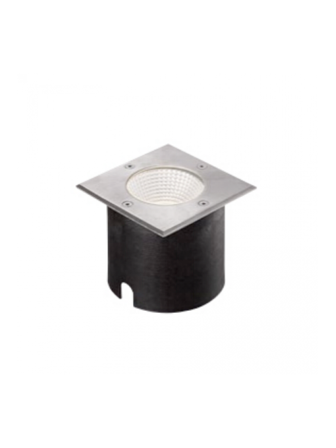 RIZZ SQ 125   stal nierdzewna 230V LED 7W 41° IP67  3000K