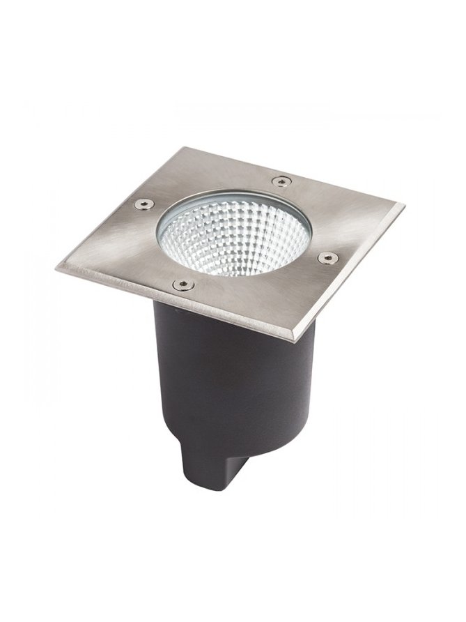 RIZZ SQ 125   stal nierdzewna 230V LED 7W 41° IP67  3000K