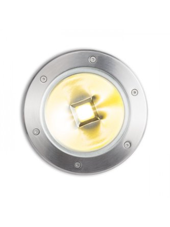TERRA wpuszczana  stal nierdzewna 230V LED 20W 120° IP65  3000K 2