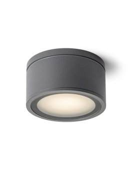 MERIDO sufitowa antracyt  230V GX53 11W IP54