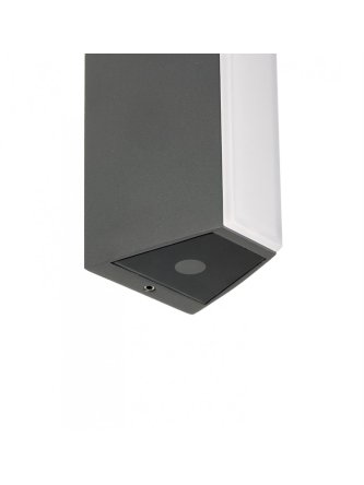 Nowoczesne kinkiety zewnętrzne antracyt TIN M1401 W - sklep LEDco.pl 2