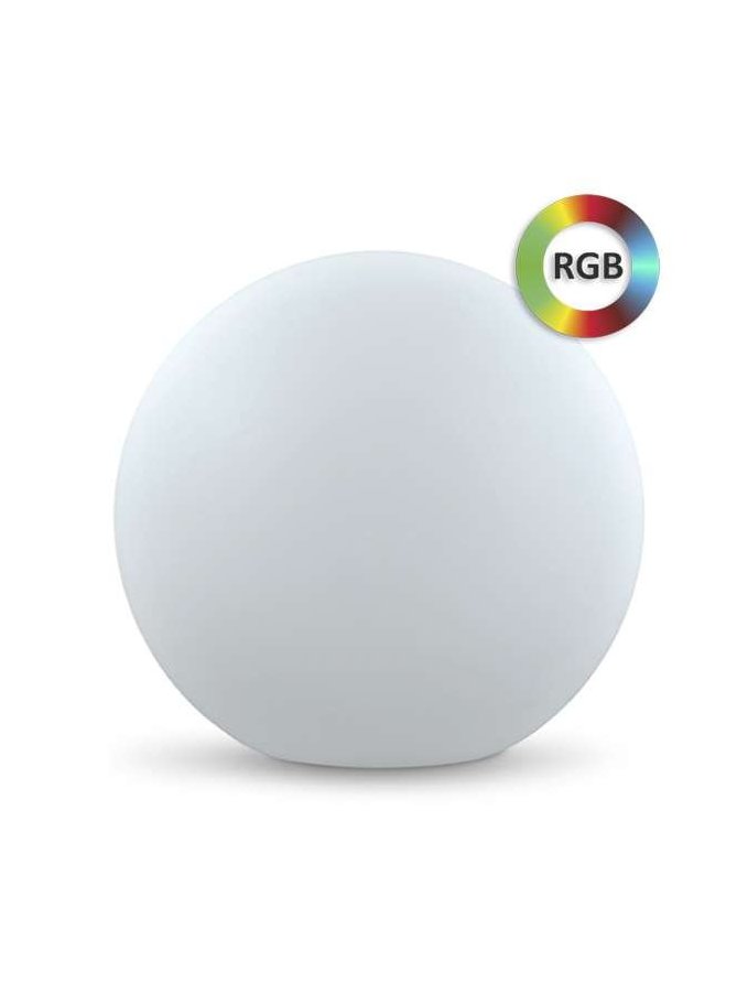 Lampa solarna ogrodowa Kula 40cm RGB 311368 GoldLux - LEDco.pl