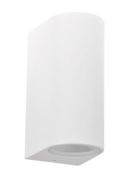 Kinkiet ogrodowy BOSTON biały 2xGU10 góra dół 313348 - LEDco.pl