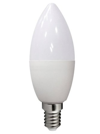 Żarówka LED E14 4W C37 na pilota RGBW kolorowa + ciepła 3000K - LEDco.pl 2