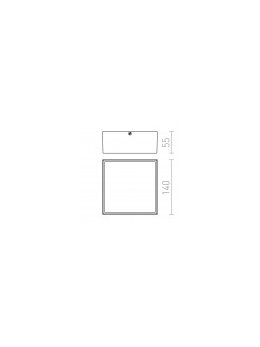 BONO natynkowa antracyt  230V LED 4W IP65  3000K