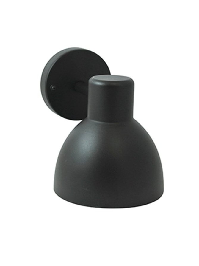 Lampa elewacyjna kinkiet ścienny okrągły czarny ARNE 311917 - LEDco.pl