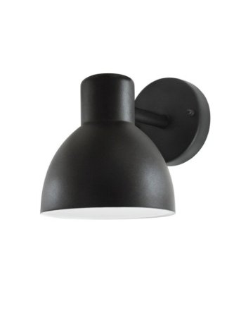 Lampa elewacyjna kinkiet ścienny okrągły czarny ARNE 311917 - LEDco.pl