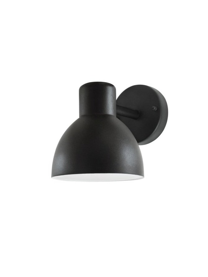 Lampa elewacyjna kinkiet ścienny okrągły czarny ARNE 311917 - LEDco.pl