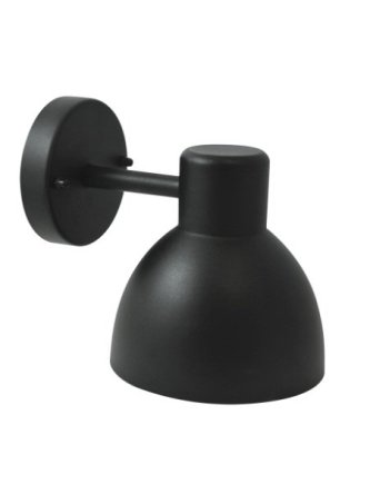 Lampa elewacyjna kinkiet ścienny okrągły czarny ARNE 311917 - LEDco.pl 2