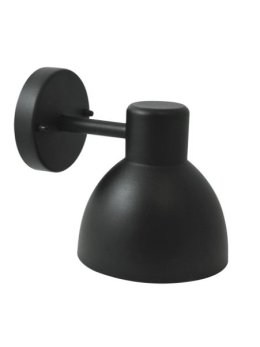 Lampa elewacyjna kinkiet ścienny okrągły czarny ARNE 311917 - LEDco.pl