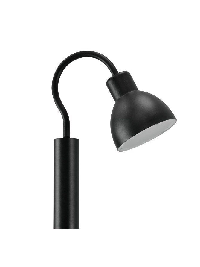 Lampa stojąca ARNE retro 100cm IP44 E27 zagięta w dół - LEDco.pl