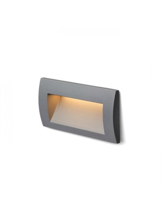 GORDIQ L wpuszczana antracyt  230V LED 3W IP65  3000K