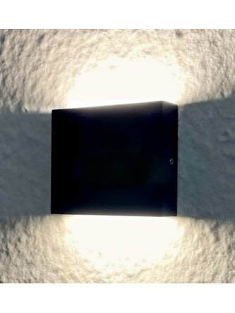 Kinkiet elewacyjny ogrodowy CHICAGO 6W LED czarny 315656 - LEDco.pl 2