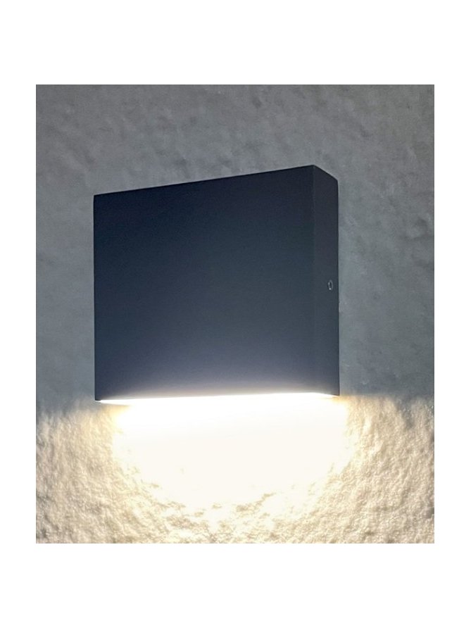 Kinkiet elewacyjny CHICAGO 35W czarny 315687 - LEDco.pl